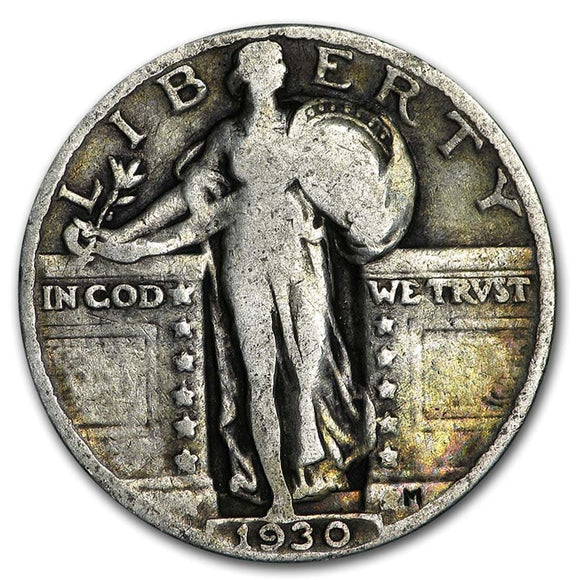1930 Standing Liberty Quarter Good/Very Good