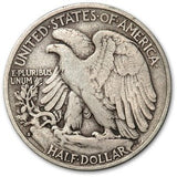 1934-S Walking Liberty Half Dollar - VG