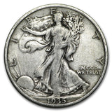 1935 Walking Liberty Half Dollar - VG