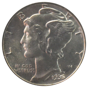 1935 Mercury Dime AU