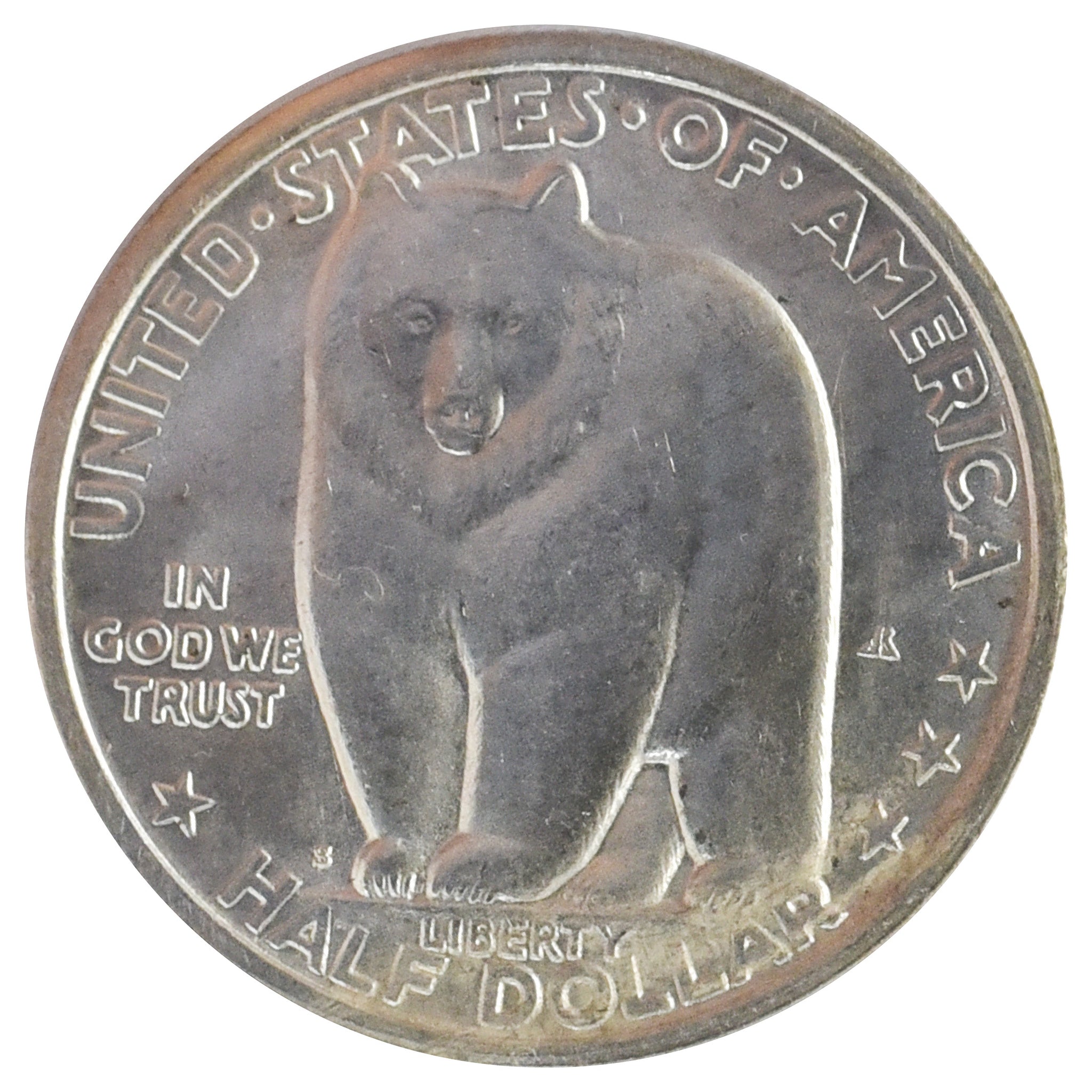 1936-S Bay Bridge Commemorative Half Dollar MS64+ – CCI