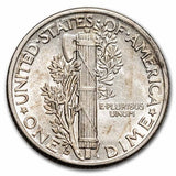 1936-D Mercury Dime - AU
