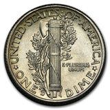 1937-S - 1945-D Mercury Dime - UNC Condition