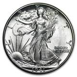 1941-D Walking Liberty Half Dollar - UNC