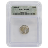1944-S Mercury Dime MS63