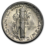 1937-S - 1945-D Mercury Dime - UNC Condition