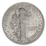 1945-D Mercury Dime - AU+