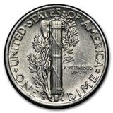 1937-S - 1945-D Mercury Dime - UNC Condition