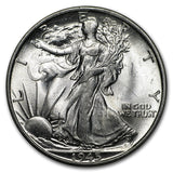 1945-S Walking Liberty Half Dollar - UNC