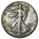 1946-D Walking Liberty Half - XF