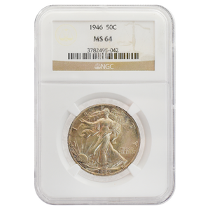 1946 Walking Liberty Half Dollar MS64 NGC