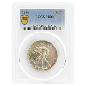 1946 Walking Liberty Half Dollar MS64 PCGS