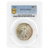 1946 Walking Liberty Half Dollar MS64 PCGS