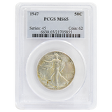1947 Walking Liberty Half Dollar MS65 PCGS