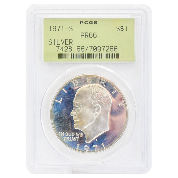 1971-S Eisenhower Dollar PF66 PCGS