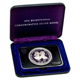 1973 Bicentennial Commemorative Silver Medal - Sterling Silver