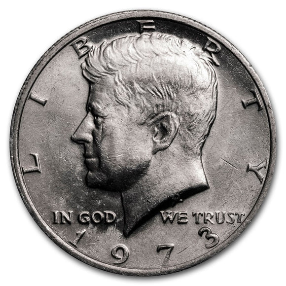 1973-D Kennedy Half Dollar – Brilliant Uncirculated (BU)