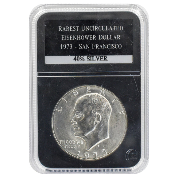 1973-S Eisenhower Dollar 40% Silver