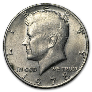 1978 Kennedy Half Dollar – Brilliant Uncirculated (BU)