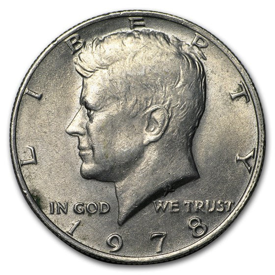 1978 Kennedy Half Dollar – Brilliant Uncirculated (BU)