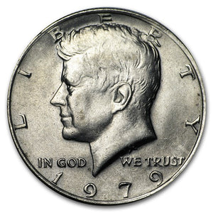 1979 Kennedy Half Dollar – Brilliant Uncirculated (BU)