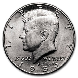 1983-D Kennedy Half Dollar – Brilliant Uncirculated (BU)