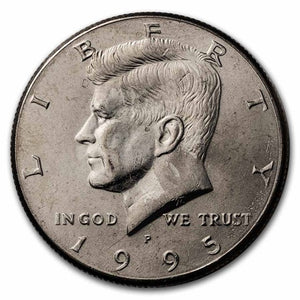 1995 Kennedy Half Dollar – Brilliant Uncirculated (BU)