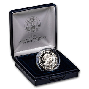 1999-P SBA Dollar Proof (w/Box & COA)