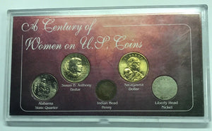 A Century of Women on US Coins acrylic*