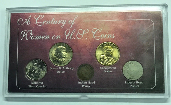 A Century of Women on US Coins acrylic*
