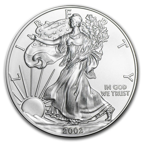 2002 American SIlver Eagle BU