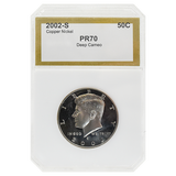 2002-S Kennedy Half Dollar PR70 Deep Cameo PCI