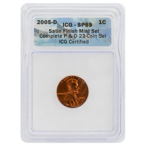 2005-D Memorial Cent SP69