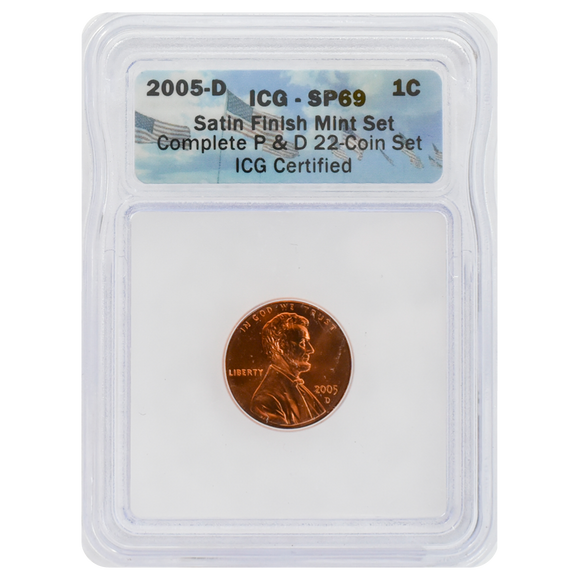 2005-D Memorial Cent SP69