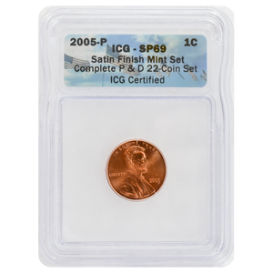 2005-P Memorial Cent SP69