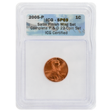 2005-P Memorial Cent SP69