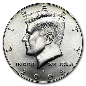 2005 Kennedy Half Dollar – Brilliant Uncirculated (BU)