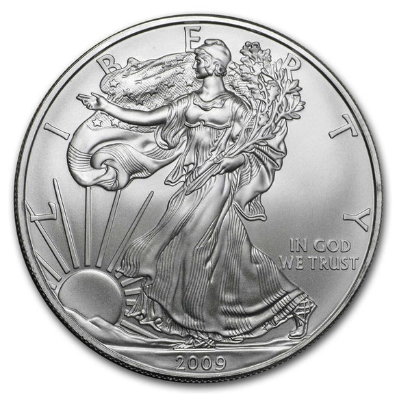 2009 American Silver Eagle BU