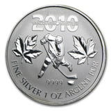 Canada 1 oz Silver Olympics Round BU - Random Design - Off Quality
