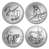 Random 1 oz Wildlife World Silver Round (Off Quality)