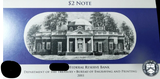 BEP 2011 $2 Note San Francisco