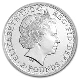 2013 Great Britain 1 Oz Silver Britannia BU Off Quality/Milky/Toned