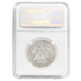 2014-D Silver Kennedy Half Dollar, SP69 NGC 50th Anniversary Flag Label (High Relief, First Release)