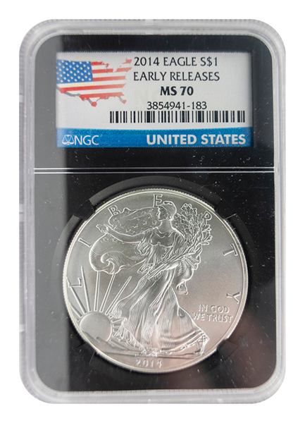 NGC Set - 2013 & 2014 Silver Eagle 