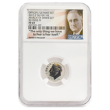 2015-P Roosevelt Dime Reverse PF69  NGC FDR March of Dimes Label