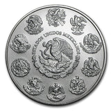 2015 Mexico 1 Oz Silver Libertad BU - Off Quality/Milky/Toned