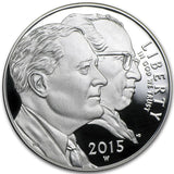 2015-W U.S. March of Dimes $1 Silver Commemorative Proof - In Capsule