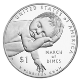 2015-W March of Dimes Commemorative $1, BU