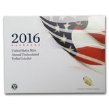 2007-2016 United States Mint Annual Uncirculated Dollar Set