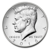 2016-D Kennedy Half - BU